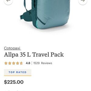 Cotopaxi Allpa 35 L Travel Pack